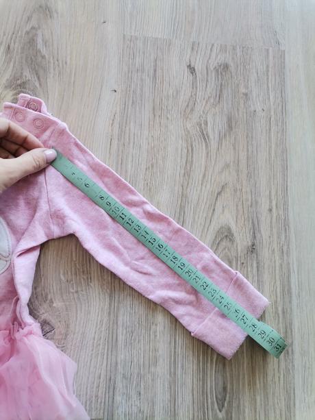 Dievčenský overal na spanie so zajacikom, f&f,74