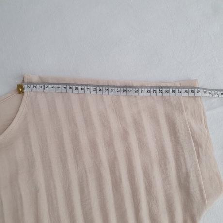 Béžová plisovaná blúzka m/l, l