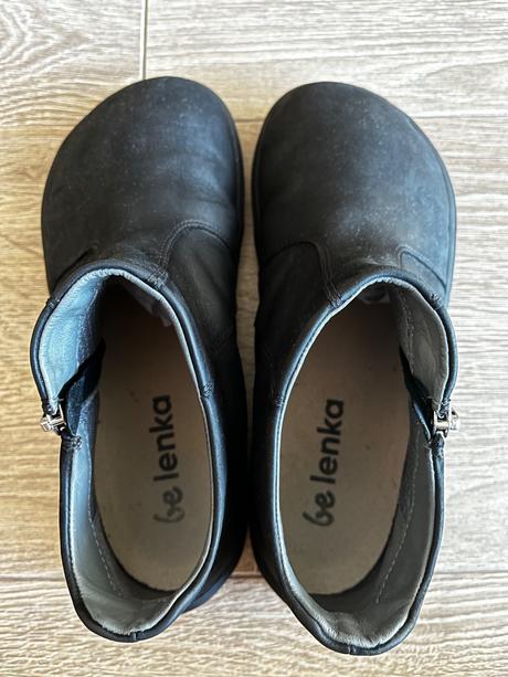 Prototyp prechodné kožené barefoot, be lenka,38