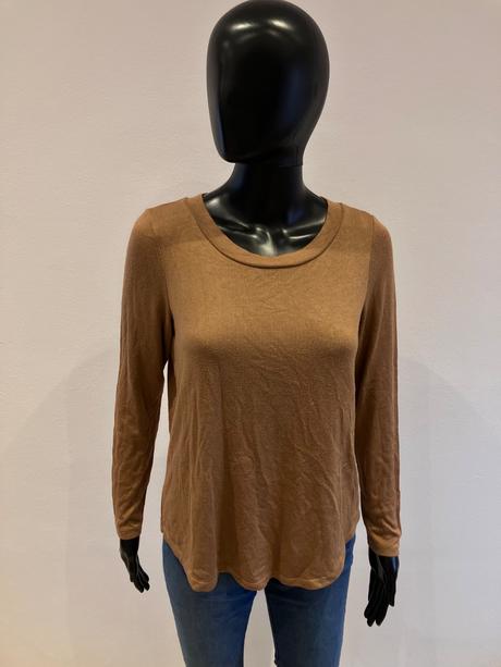 Dámsky hnedý sveter ginatricot (m), m