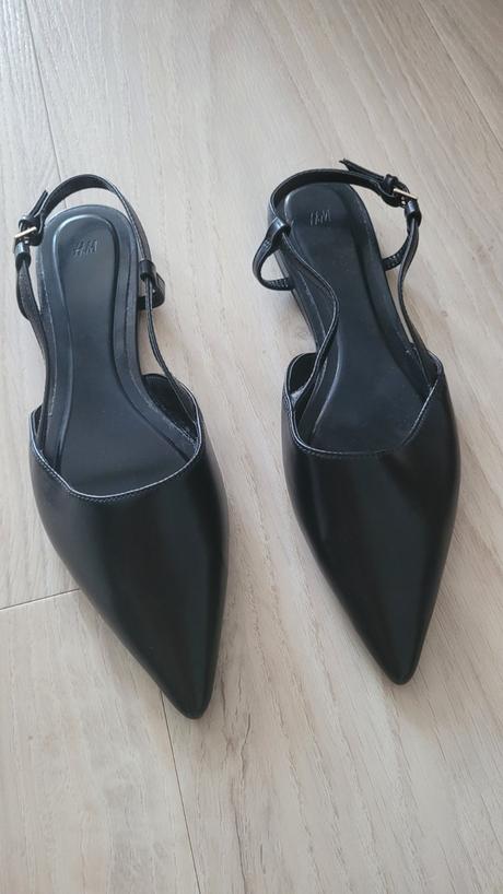 Baleriny/sandale, h&m,40