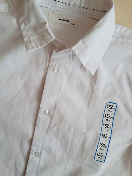 Biela košeľa reserved v.152, reserved,152