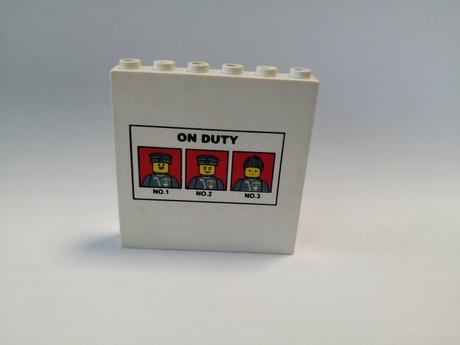 Lego dielik, polícia, on duty, 
