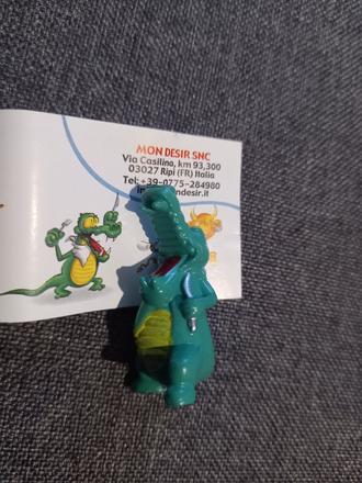 Hračka z vajíčka krokodíl funny animals, 