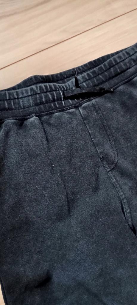 Perfektné denimové tepláky, h&m,164