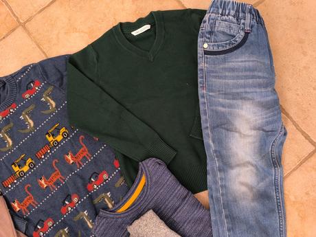 Balík oblečenia chlapec 4-5 rokov, 104–116