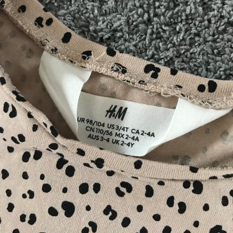 Leo nátelník h&m v. 98/104, h&m,98
