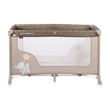 Cestovná postieľka - beige elephant 2020, šírka (cm): 60,dĺžka (cm): 120
