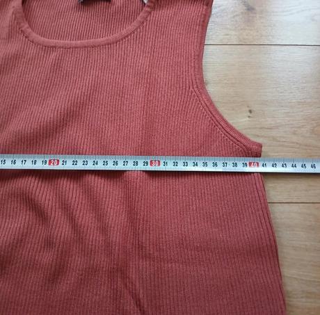 Hrubšie úpletové rebrované tielko, tchibo,46