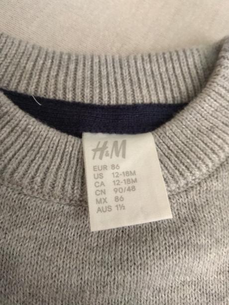 Chlapčenský sveter, h&m,86