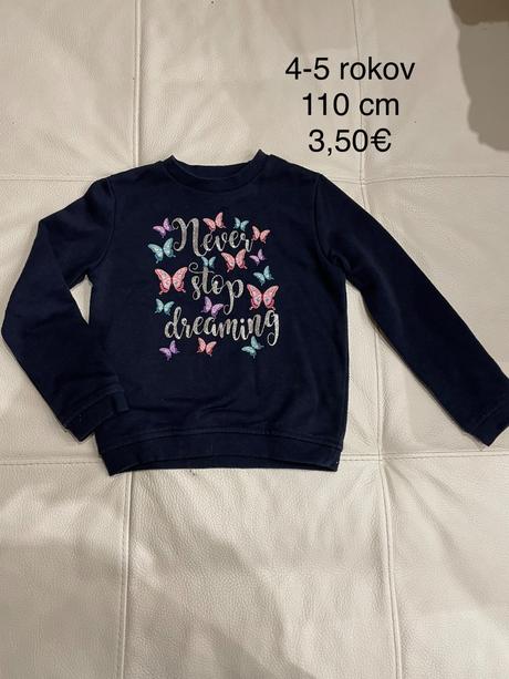 Detská mikina, primark,110