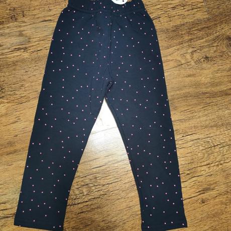 Prechodné leginky guličky ružová, 80 / 92 / 98