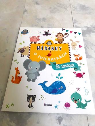 Hádanky o zvieratkách + 100 samolepiek,