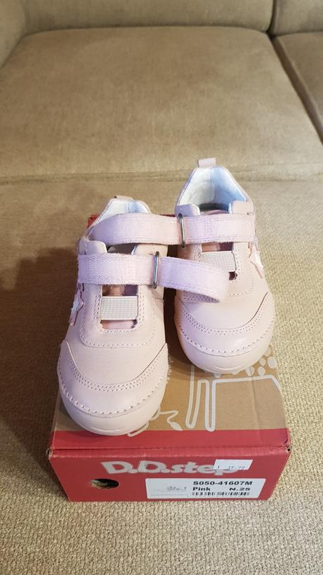 Dievčenské prechodné topánky dd step 25, d.d.step,25