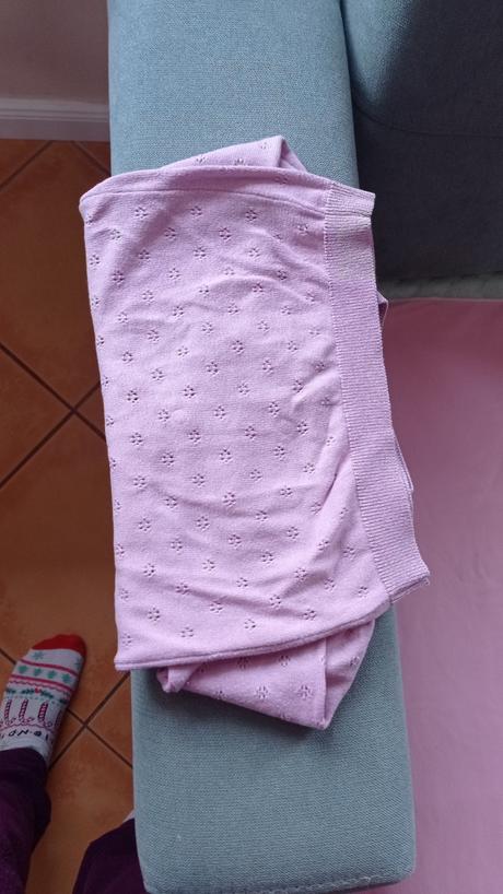 Bledoruzovy sveter na gombiky, palomino,104