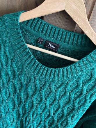 Pulóver s omičkovým vzorom, bonprix,40