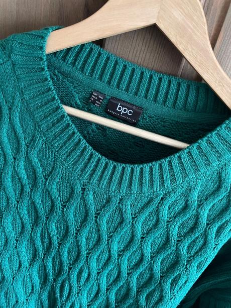 Pulóver s omičkovým vzorom, bonprix,40