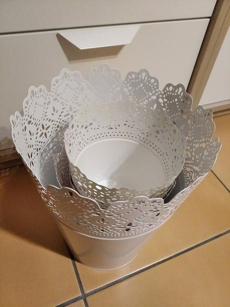 6 x kvetináče skurar - ikea, 