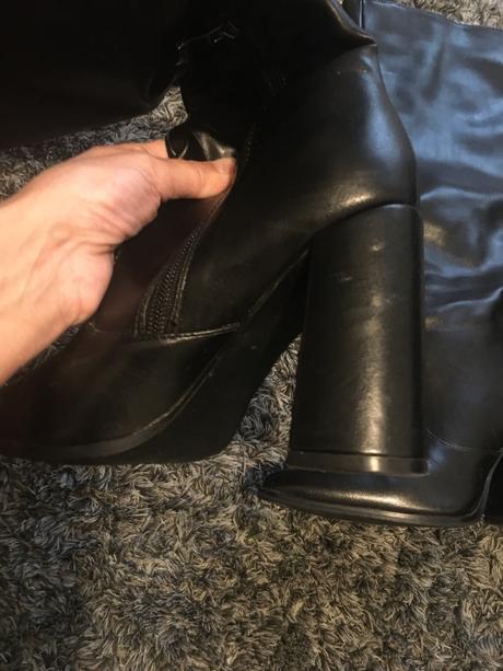 Elegantné čierne čizmy 37, 37