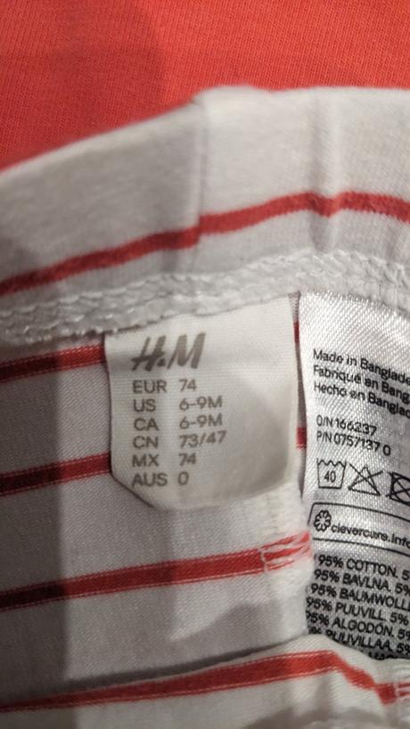 Legíny 74, h&m,74