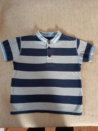 Prúžkovaná krátka polokošeľa, 110