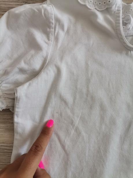 Dievčenske tričko s golierikom, pepco,122