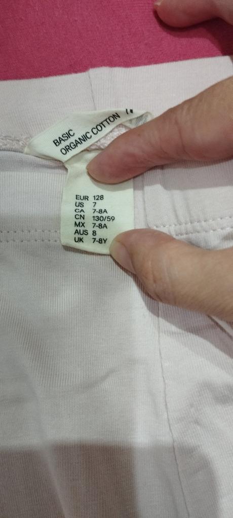 Dievčenské 3/4 legíny, h&m,128