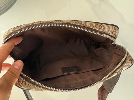 Gucci cloth belt bag ľadvinka, gucci