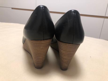 Damske lodicky, kozene, cierne, vel. 37, 37