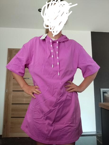 Oversized mikinové šaty ugg, s