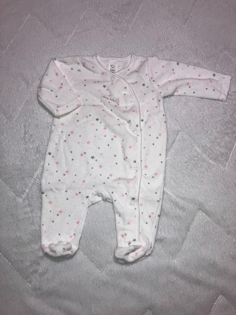 Velúrové dupačky, c&a,62