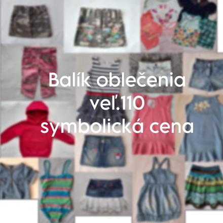 Balík oblečenia 20ks, 104–116