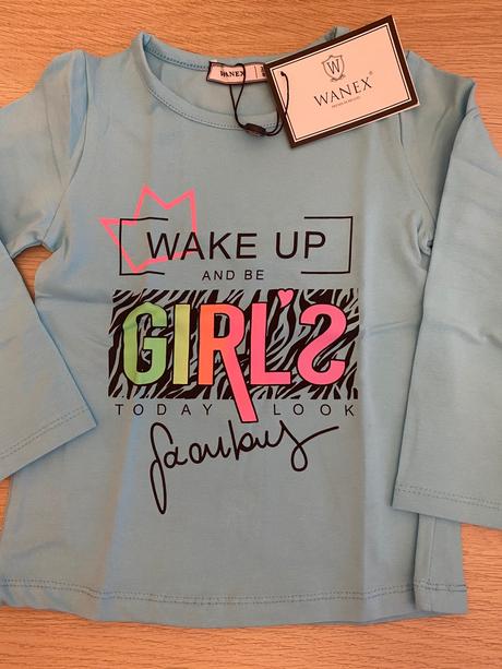 Tricko tyrkys wake up, 92 - 122