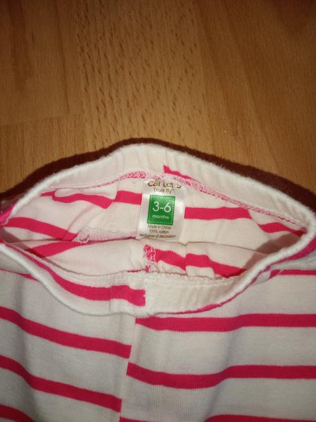 3x nohavice 3-6 mes., 50–62