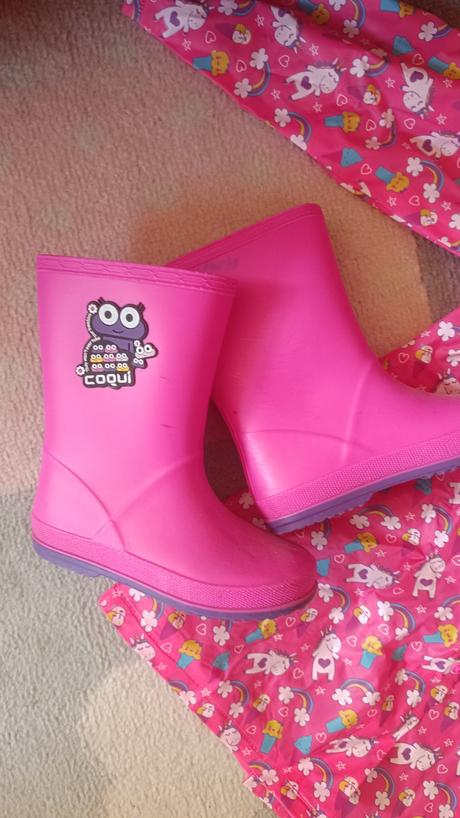 Gumáky coqui 28 + pršiplášť 6velkost pidilidi, pidilidi,28