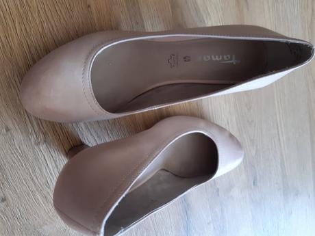 Celokožené lodičky, tamaris,39