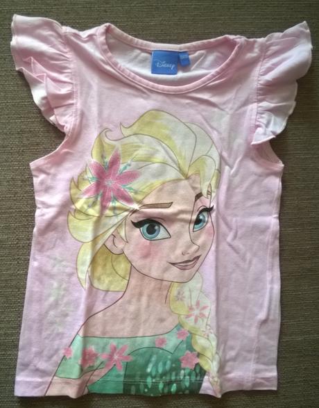 Tričko s elzou 104-110, disney,104