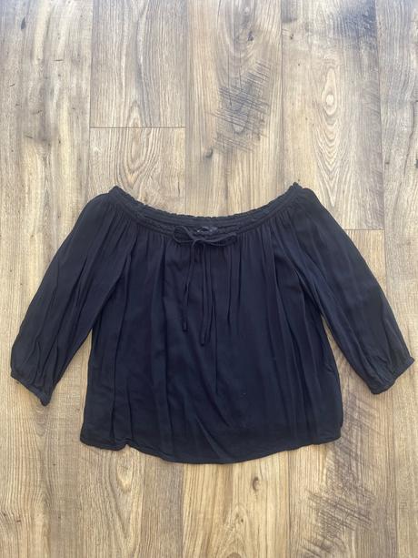 Bluzka s odhalenými ramenami, new look,s