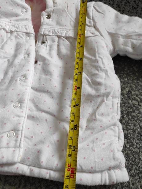 Obojstranný kabátik nádherný top stav, 68