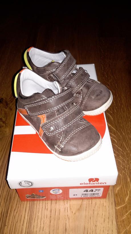 Kožené topánočky elephanten ako nové, elefanten,21