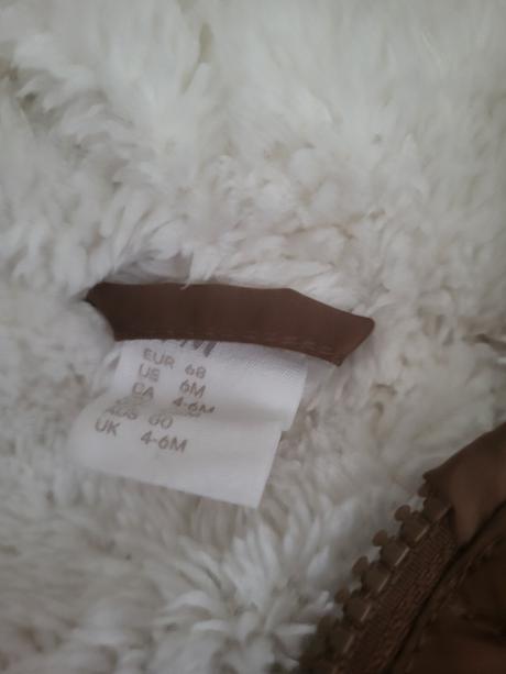 Zimný overál, h&m,68