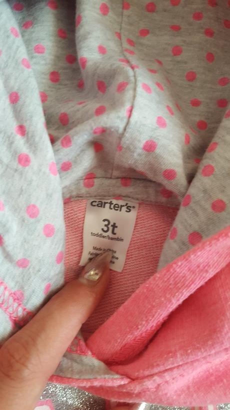 Neonova mikina, carter's,98