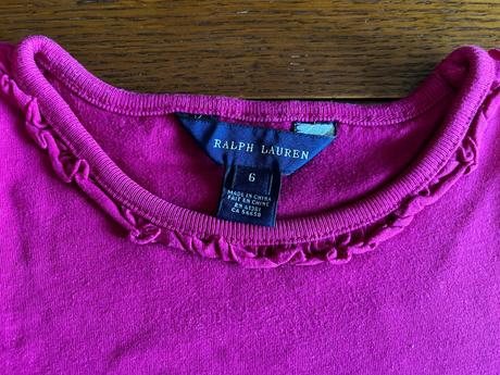 Tričko ralph lauren s volánikom, ralph lauren,116