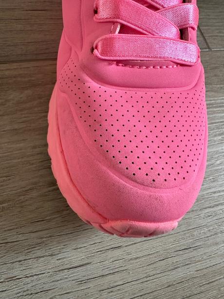 Skechers neon pink tenisky 34, skechers,34