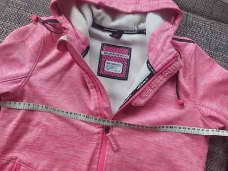 Superdry mikina m ružová super stav, superdry,m