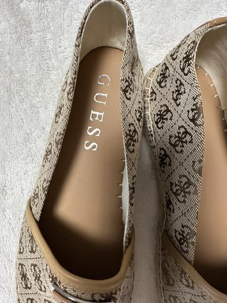 Bledohnedé espadrilky zn. guess originál, guess,39 / 40