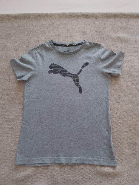 Dievčenské sivé tričko, puma,152