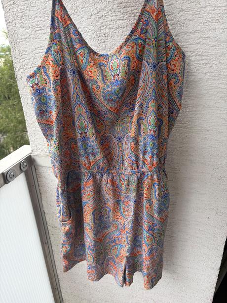 Letny overal farebny vzorovany 42 boho etno hippie, atmosphere,42