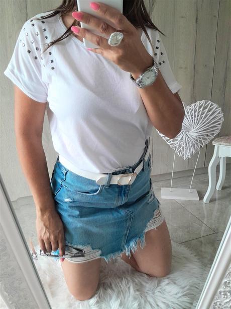 Tričko s nitmi-46/48, 46