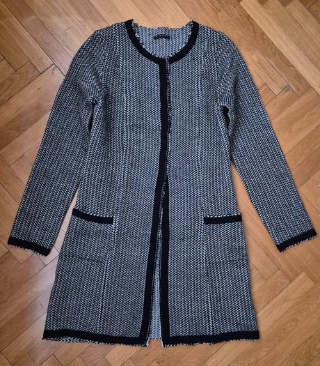 Pletené dlhé sako sisley, sisley,m